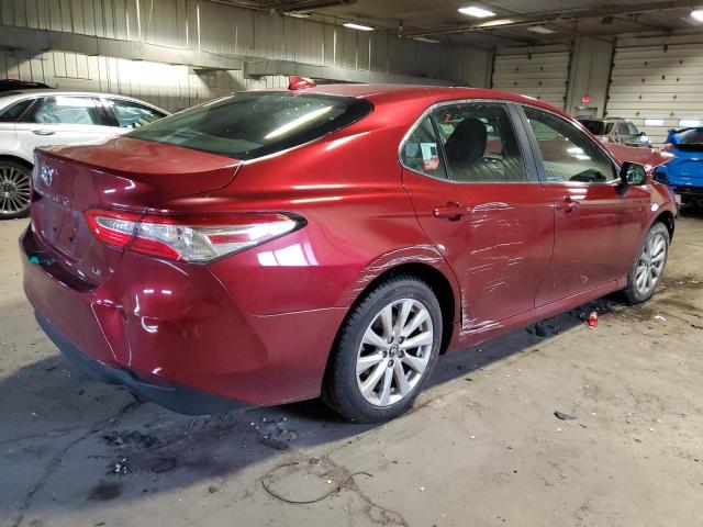 4T1B11HK4KU820848 - 2019 TOYOTA CAMRY L MAROON photo 3