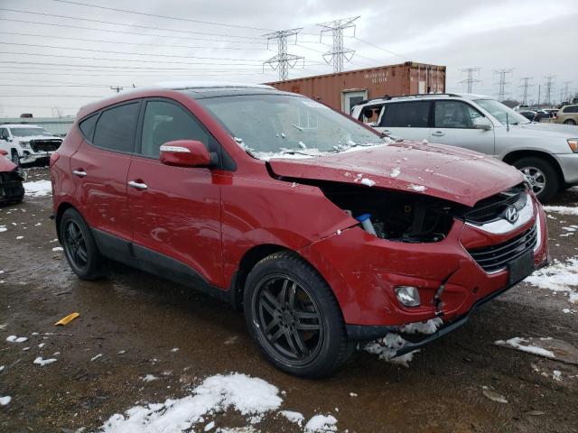 KM8JU3AC4CU434790 - 2012 HYUNDAI TUCSON GLS RED photo 4