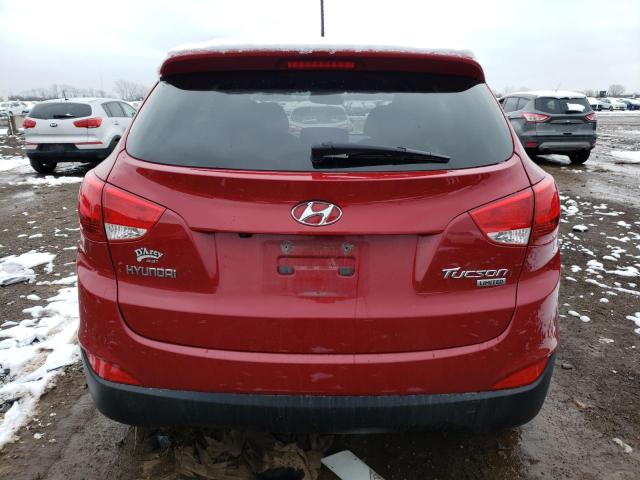 KM8JU3AC4CU434790 - 2012 HYUNDAI TUCSON GLS RED photo 6