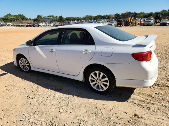 1NXBU40E89Z081654 - 2009 TOYOTA COROLLA BASE Білий фото 2