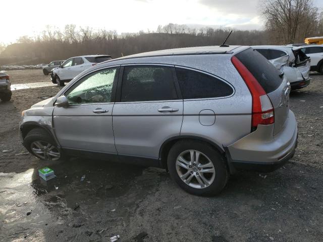 5J6RE4H79BL036458 - 2011 HONDA CR-V EXL SILVER photo 2