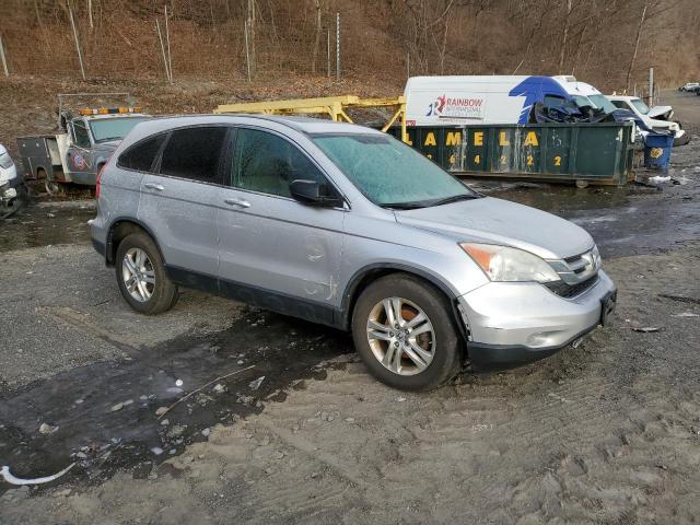 5J6RE4H79BL036458 - 2011 HONDA CR-V EXL SILVER photo 4