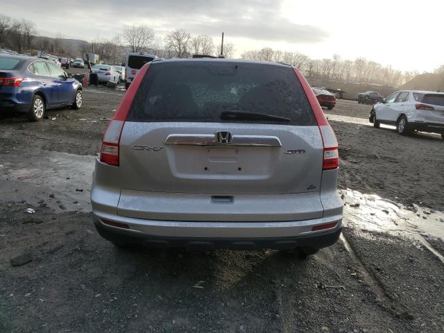 5J6RE4H79BL036458 - 2011 HONDA CR-V EXL SILVER photo 6