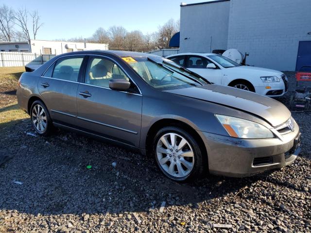 1HGCM665X7A010127 - 2007 HONDA ACCORD EX GRAY photo 4