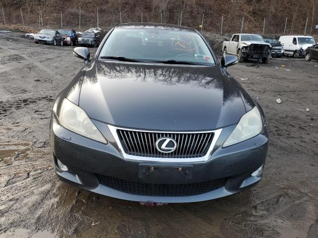 JTHCK262395033309 - 2009 LEXUS IS 250 GRAY photo 5