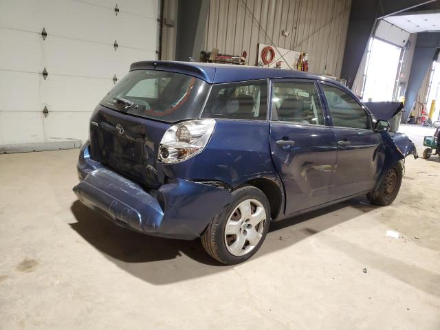 2T1KR32E75C551564 - 2005 TOYOTA COROLLA MA XR BLUE photo 3