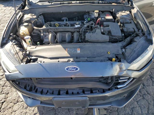 3FA6P0H73HR159104 - 2017 FORD FUSION SE GRAY photo 11