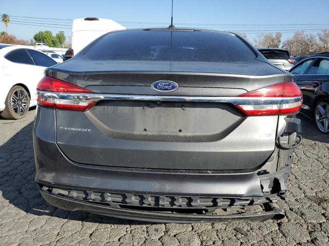 3FA6P0H73HR159104 - 2017 FORD FUSION SE GRAY photo 6