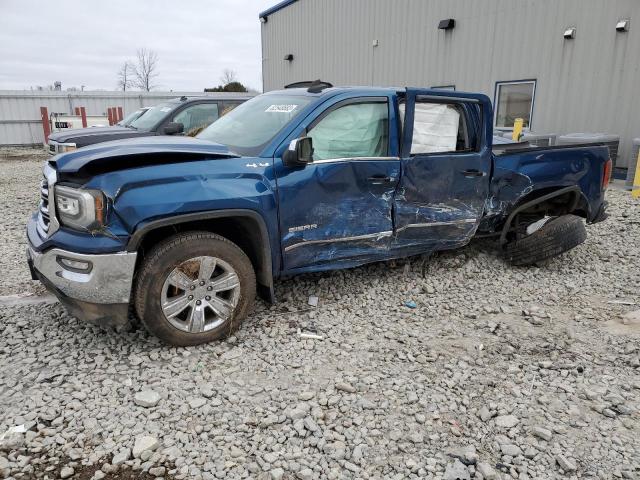 3GTU2NEC8HG382409 - 2017 GMC SIERRA K1500 SLT BLUE photo 1