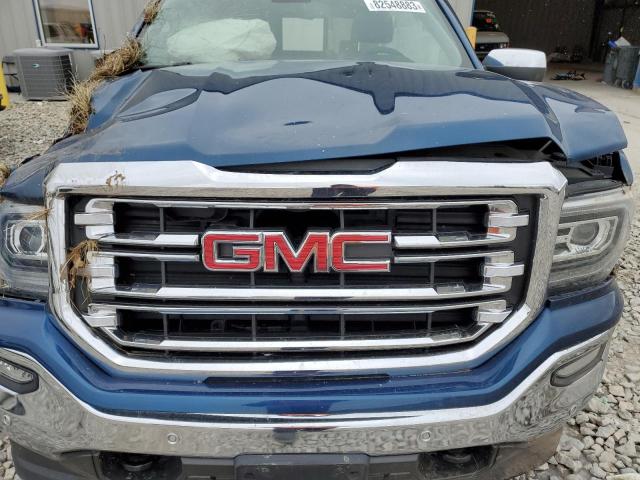 3GTU2NEC8HG382409 - 2017 GMC SIERRA K1500 SLT BLUE photo 11