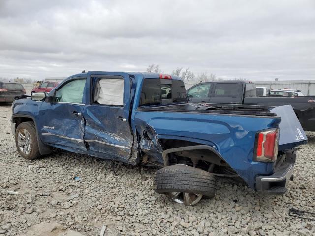 3GTU2NEC8HG382409 - 2017 GMC SIERRA K1500 SLT BLUE photo 2