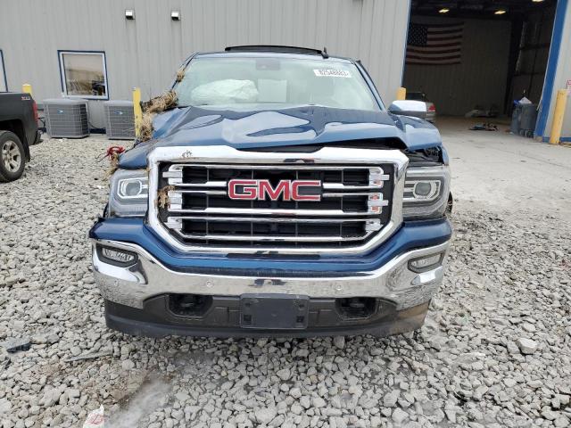 3GTU2NEC8HG382409 - 2017 GMC SIERRA K1500 SLT BLUE photo 5