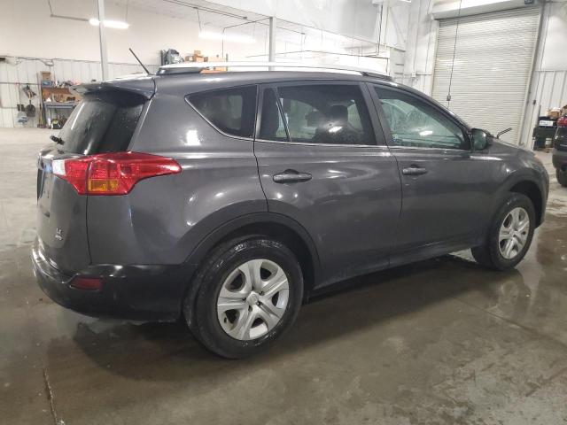 2T3BFREV0FW336574 - 2015 TOYOTA RAV4 LE GRAY photo 3
