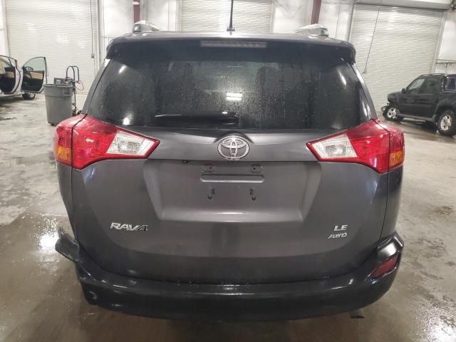 2T3BFREV0FW336574 - 2015 TOYOTA RAV4 LE GRAY photo 6
