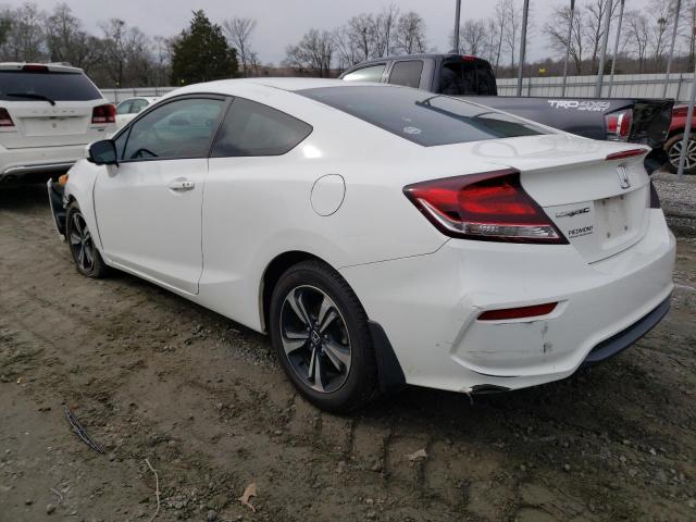 2HGFG3B8XFH525616 - 2015 HONDA CIVIC EX WHITE photo 2