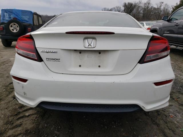 2HGFG3B8XFH525616 - 2015 HONDA CIVIC EX WHITE photo 6