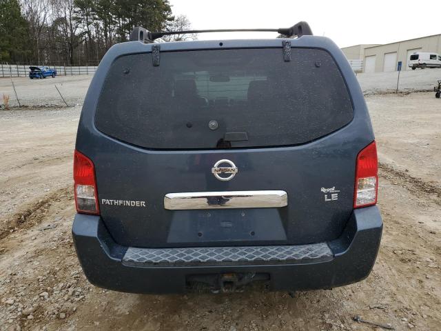 5N1AR18UX6C608960 - 2006 NISSAN PATHFINDER LE 蓝色 照片 6