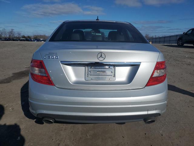 WDDGF5EB0AR095019 - 2010 MERCEDES-BENZ C 300 SILVER photo 6