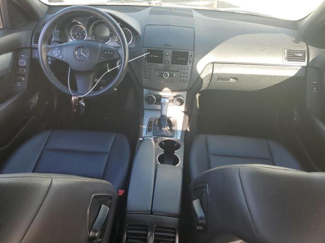 WDDGF5EB0AR095019 - 2010 MERCEDES-BENZ C 300 SILVER photo 8