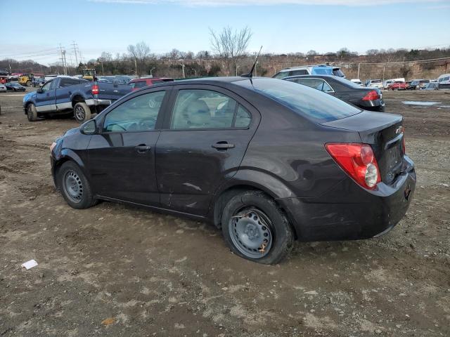 1G1JA5SG8E4156417 - 2014 CHEVROLET SONIC LS BLACK photo 2