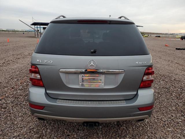 4JGBB8GB6BA687860 - 2011 MERCEDES-BENZ ML 350 4MATIC GRAY photo 6