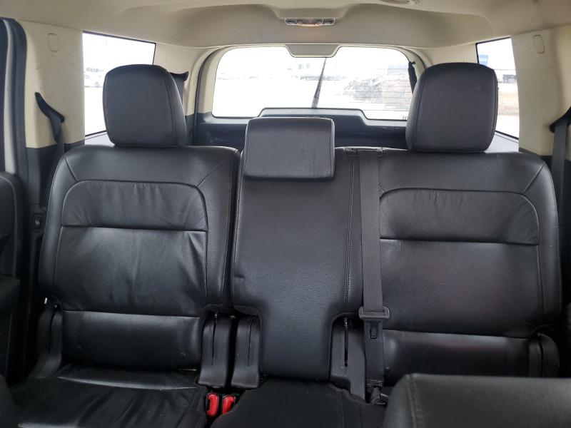 2FMGK5C83GBA16785 - 2016 FORD FLEX SEL WHITE photo 10