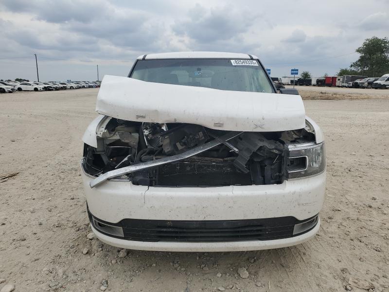 2FMGK5C83GBA16785 - 2016 FORD FLEX SEL WHITE photo 5