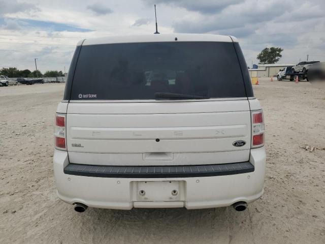 2FMGK5C83GBA16785 - 2016 FORD FLEX SEL WHITE photo 6