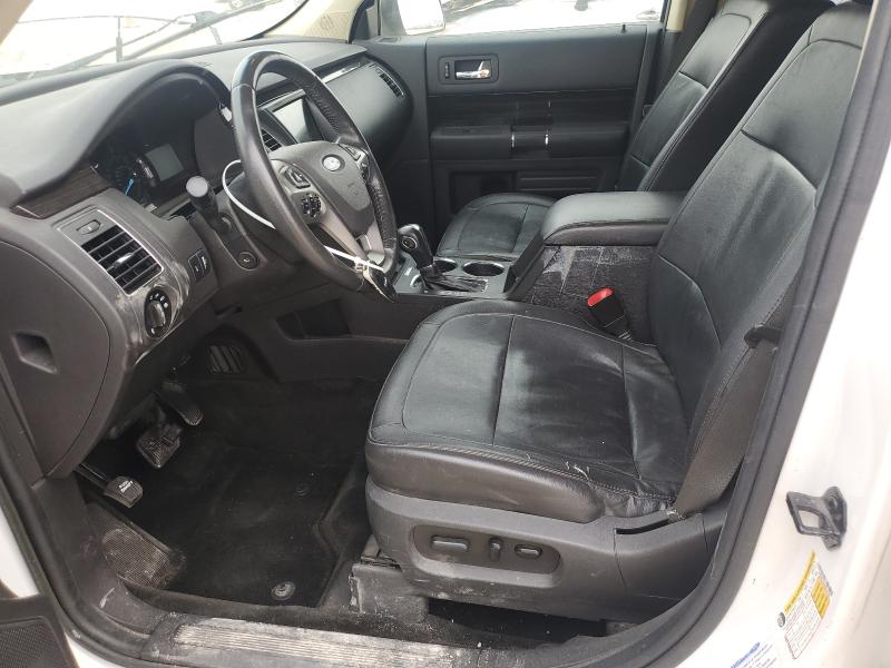 2FMGK5C83GBA16785 - 2016 FORD FLEX SEL WHITE photo 7