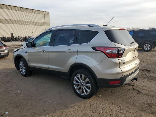 1FMCU9J92HUE92632 - 2017 FORD ESCAPE TITANIUM GOLD photo 2