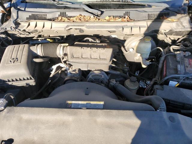 1C6RD6GP0CS115912 - 2012 DODGE RAM 1500 SLT შავი ფოტო 11