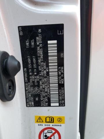 JTJYARBZ2K2151314 - 2019 LEXUS NX 300 BASE თეთრი ფოტო 14