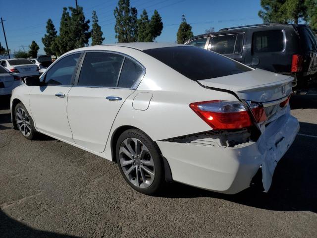 1HGCR2F51FA151645 - 2015 HONDA ACCORD SPORT WHITE photo 2