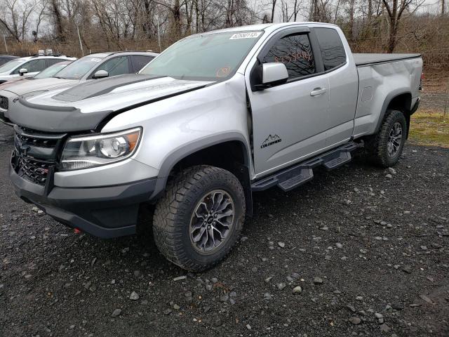 1GCRTEENXK1184781 - 2019 CHEVROLET COLORADO ZR2 SILVER photo 1