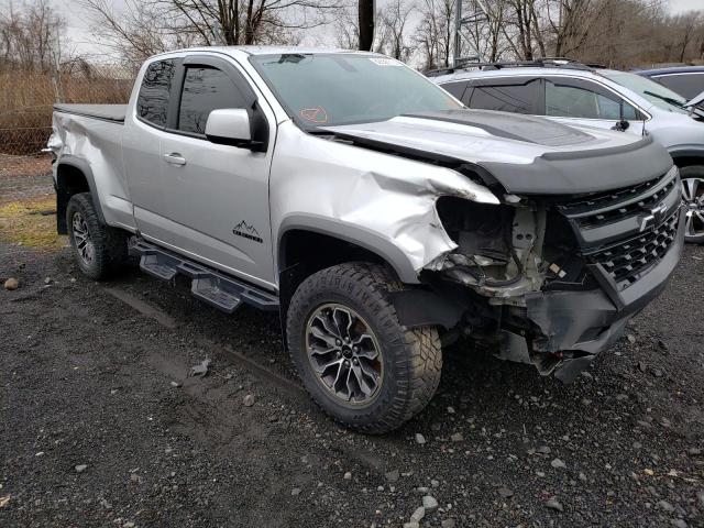 1GCRTEENXK1184781 - 2019 CHEVROLET COLORADO ZR2 SILVER photo 4