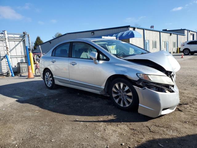 19XFA1F80AE041196 - 2010 HONDA CIVIC EX SILVER photo 4