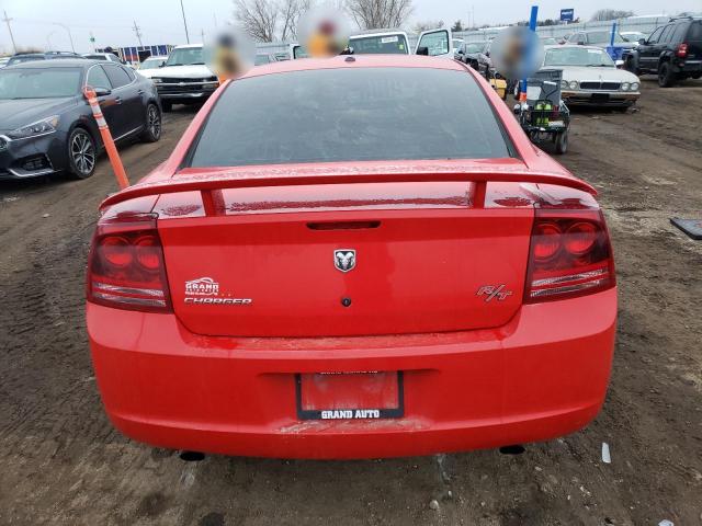 2B3LA53H07H818778 - 2007 DODGE CHARGER R/T RED photo 6