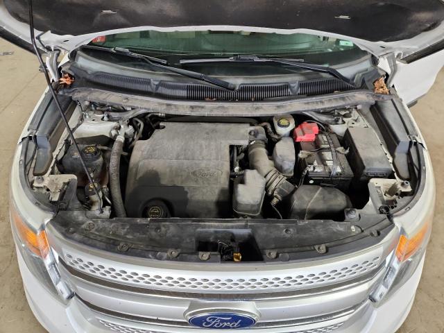 1FM5K7D85FGC65162 - 2015 FORD EXPLORER XLT WHITE photo 12