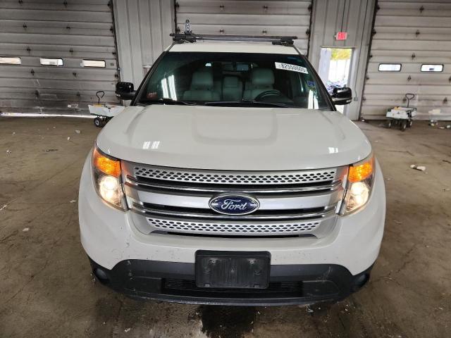 1FM5K7D85FGC65162 - 2015 FORD EXPLORER XLT WHITE photo 5