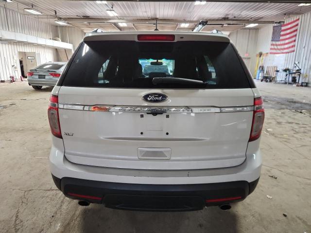 1FM5K7D85FGC65162 - 2015 FORD EXPLORER XLT WHITE photo 6