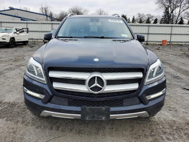 4JGDF6EE6FA473729 - 2015 MERCEDES-BENZ GL 450 4MATIC BLUE photo 5