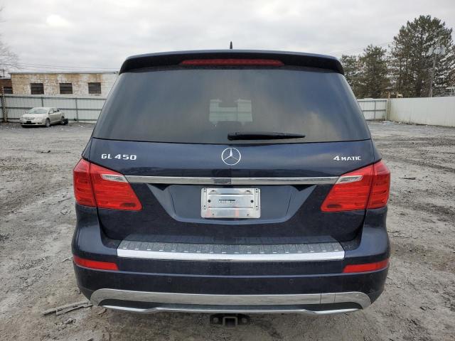 4JGDF6EE6FA473729 - 2015 MERCEDES-BENZ GL 450 4MATIC BLUE photo 6