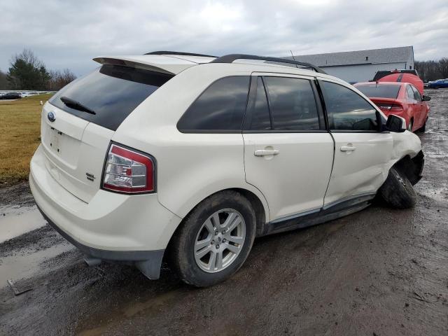 2FMDK48C88BA94460 - 2008 FORD EDGE SEL WHITE photo 3