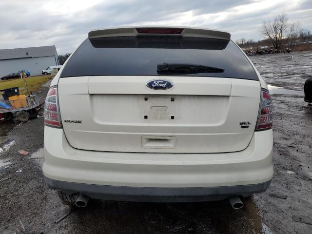 2FMDK48C88BA94460 - 2008 FORD EDGE SEL WHITE photo 6