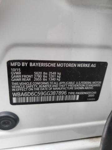 WBA6D6C59GG387896 - 2016 BMW 650 XI GRAN COUPE PURPLE photo 12