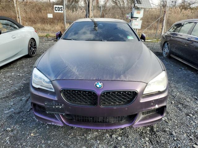 WBA6D6C59GG387896 - 2016 BMW 650 XI GRAN COUPE PURPLE photo 5