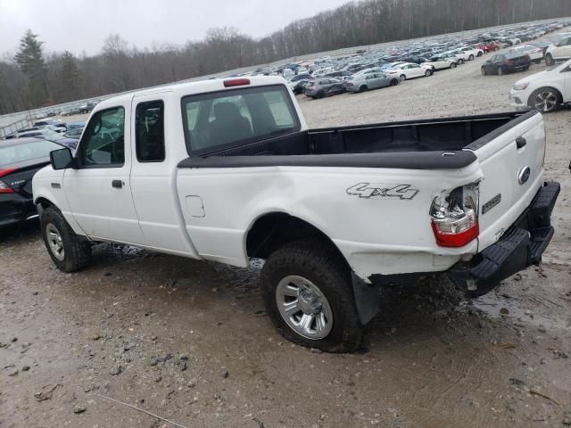 1FTYR15E17PA65993 - 2007 FORD RANGER SUPER CAB WHITE photo 2