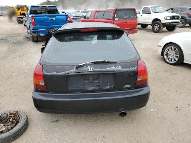 2HGEJ6348VH105328 - 1997 HONDA CIVIC DX BLACK photo 6