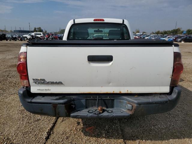 5TENX22N77Z330590 - 2007 TOYOTA TACOMA თეთრი ფოტო 6