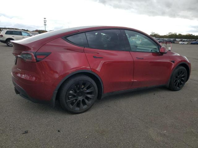 7SAYGAEEXRF018760 - 2024 TESLA MODEL Y RED photo 3